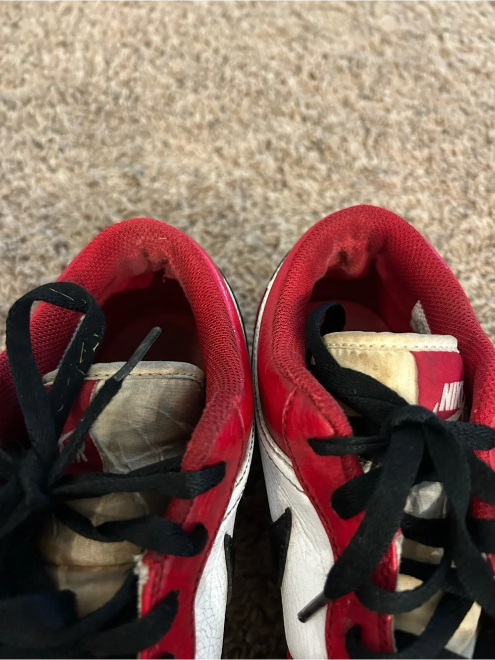 Jordan 1 low cleats men’s 10.5
